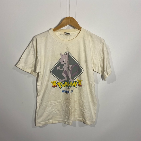 Other - Vintage 90s Pokémon tee shirt mewtwo boys xl